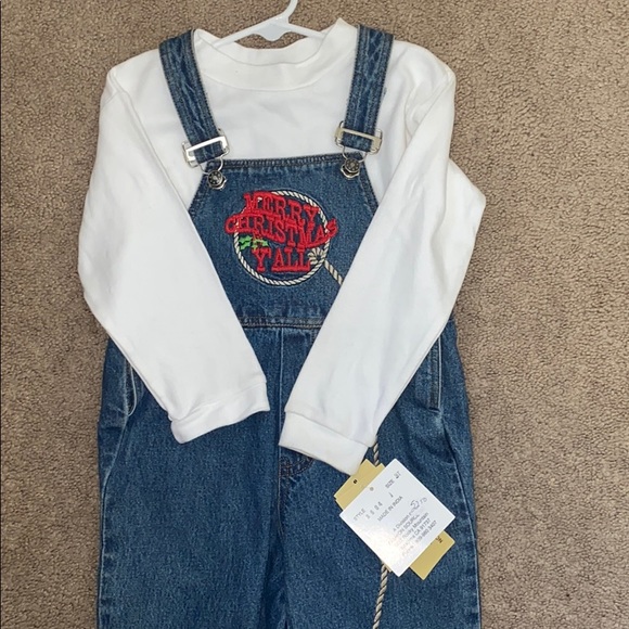 Merry Christmas Y’all! Go baby overalls - Picture 8 of 8